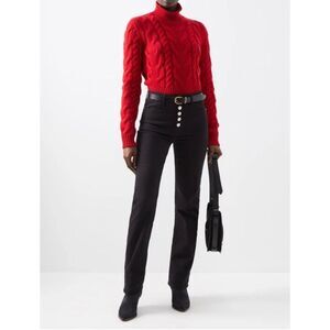 FRAME "Le Super High" Straight Jeans